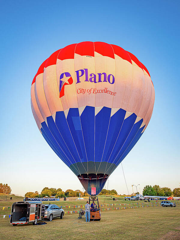 Plano Art Print featuring the photograph Plano Balloon Fest by David Downs