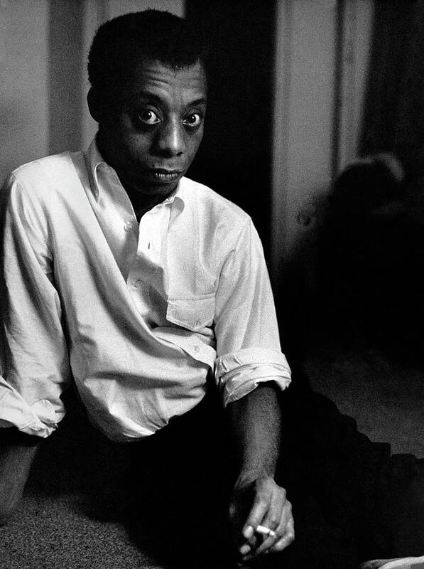 Personality Art Print featuring the photograph Portrait of James Baldwin by Robert Frank