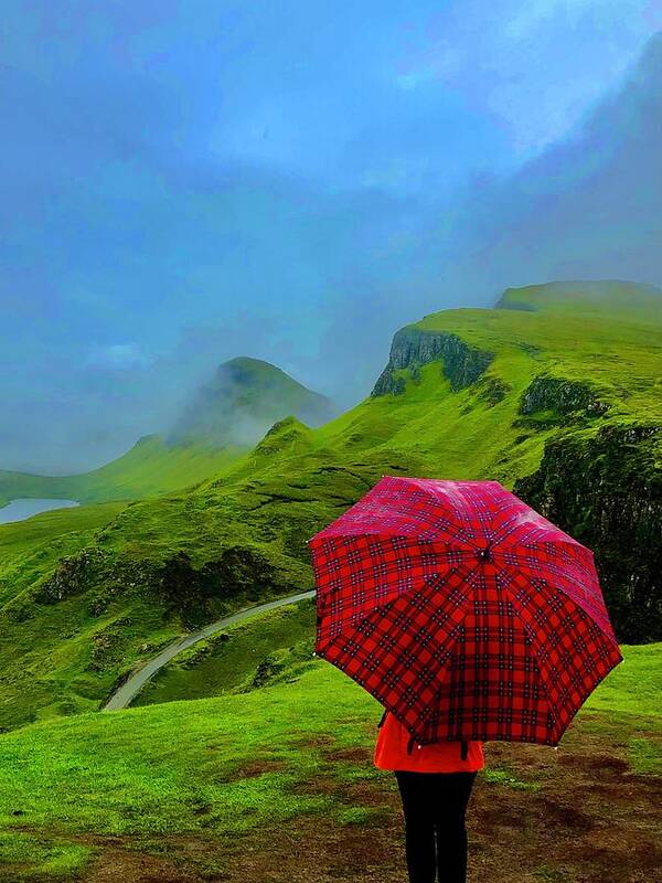Scotland Art Print featuring the photograph Scottish Pondering by Tanya White