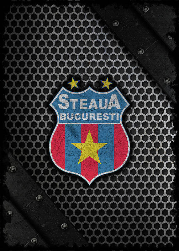 Soccer League FC Steaua Bucuresti Greeting Card
