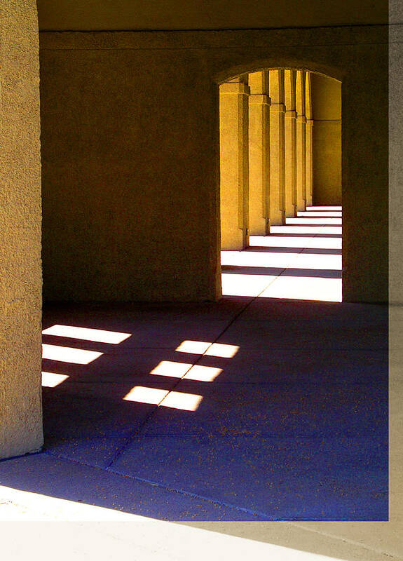 Architecture Art Print featuring the photograph Spanish Arches Light Shadow by Patrick Malon