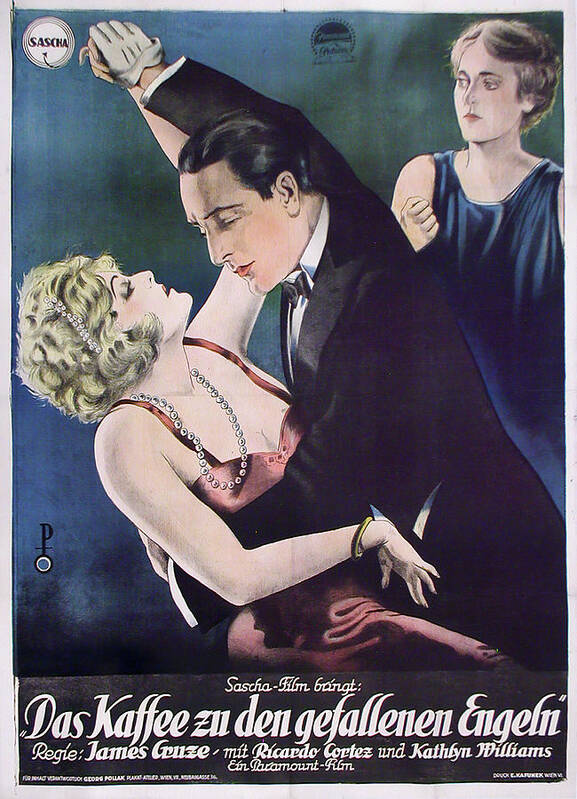 City Art Print featuring the mixed media ''The City that Never Sleeps'', 1924 by Movie World Posters