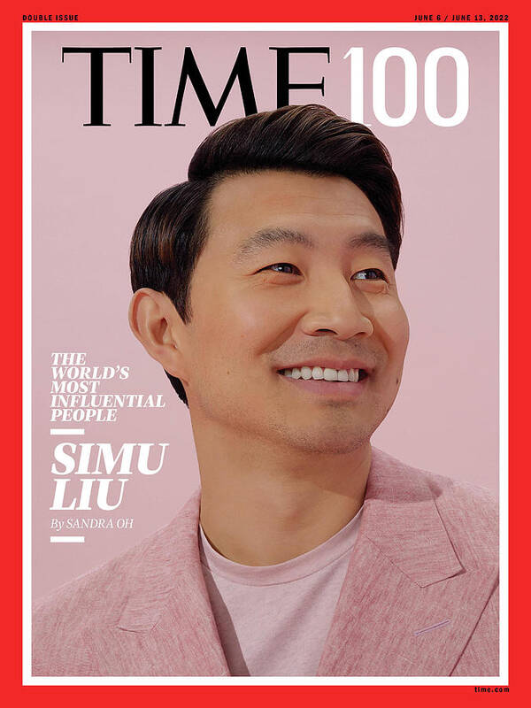 2022 Time100 Art Print featuring the photograph 2022 TIME100 - Simu Liu by Photograph by Nhu Xuan Hua for TIME