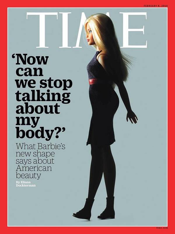 Barbie Art Print featuring the photograph Now can we stop talking about my body? by Photograph by Kenji Aoki for TIME