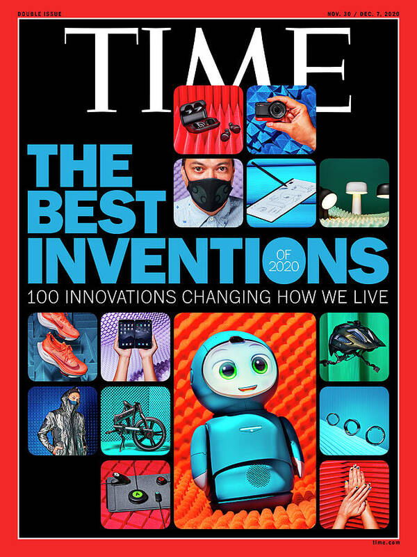 2020 Best Inventions Art Print featuring the photograph Best Inventions 2020 by Photographs by Jessica Pettway for TIME