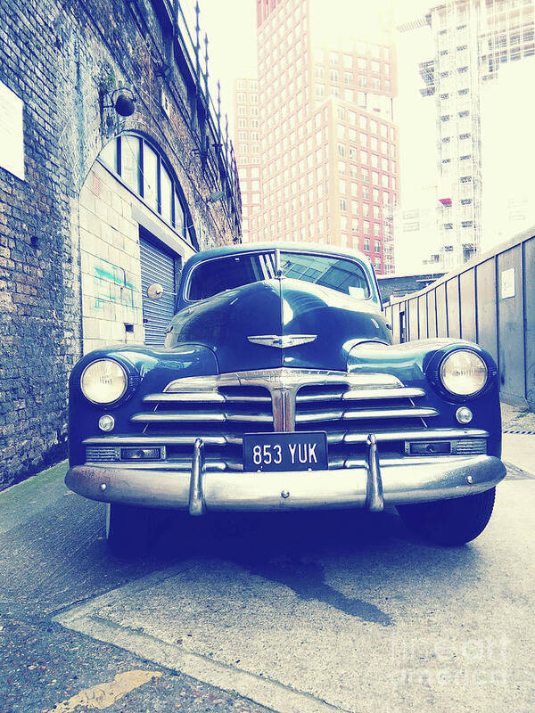 Chevrolet Art Print featuring the photograph Chevrolet Time Travel by Rebecca Harman