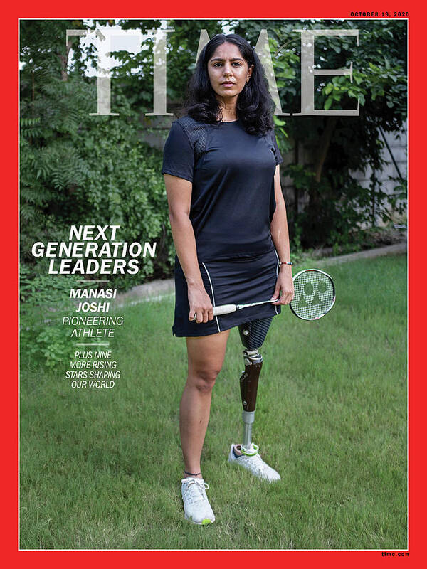 Next Generation Leaders Art Print featuring the photograph NGL - Manasi Joshi by Photograph by Kannagi Khanna for TIME