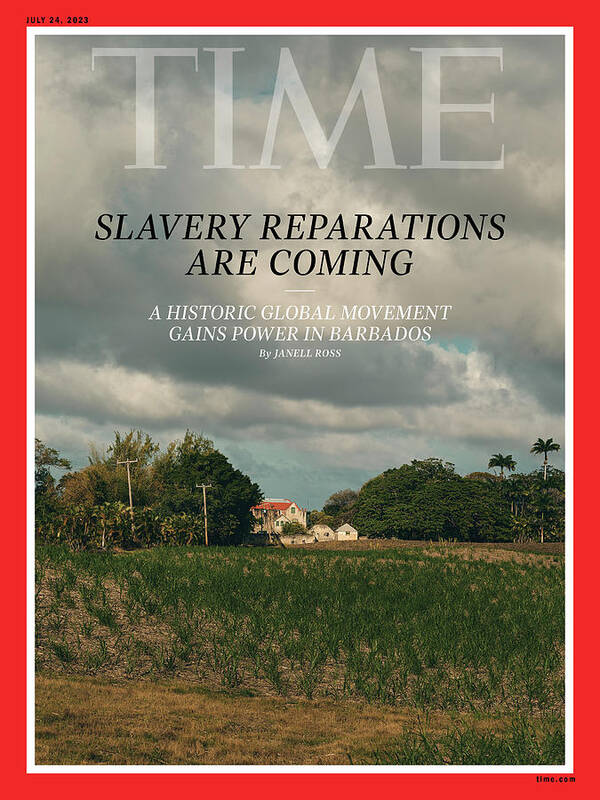  Art Print featuring the photograph Slavery Reparations Are Coming-A historic global movement gains power in Barbados by Photograph by Christopher Gregory-Rivera for TIME