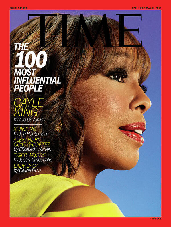 Time Art Print featuring the photograph The 100 Most Influential People - Gayle King by Photograph by Pari Dukovic for TIME