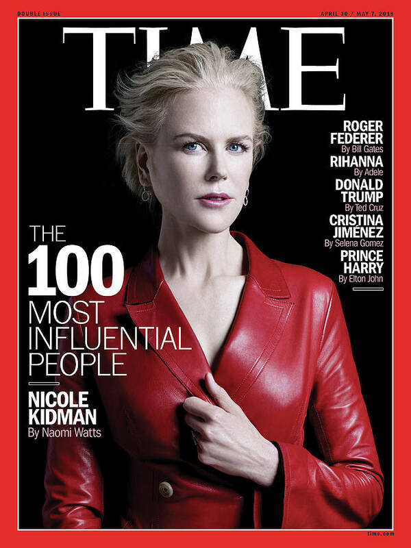 The 100 Most Influential People Art Print featuring the photograph The 100 Most Influential People - Nicole Kidman by Photograph by Peter Hapak for TIME