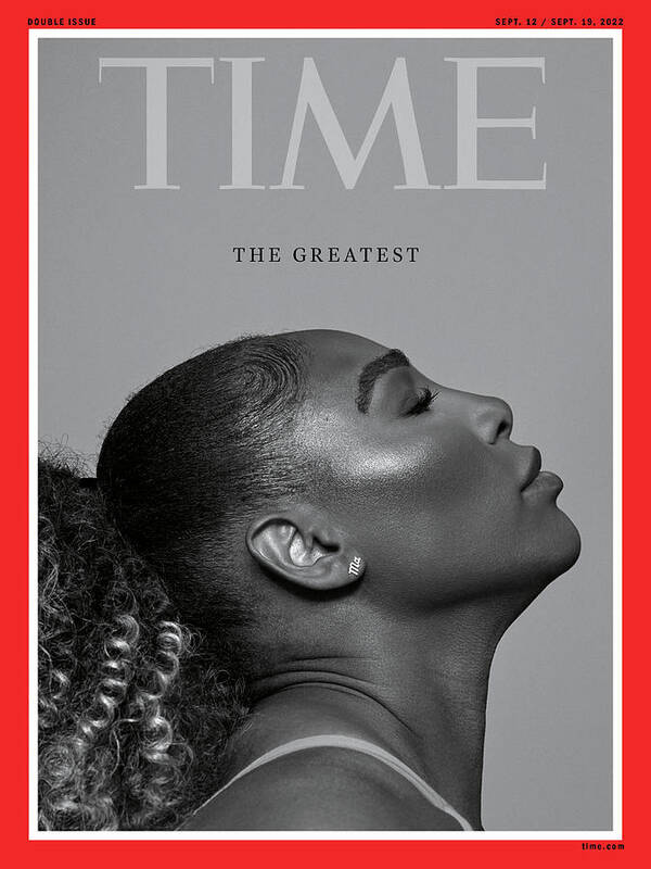 The Greatest Art Print featuring the photograph The Greatest - Serena Williams by Photograph by Paola Kudacki for TIME
