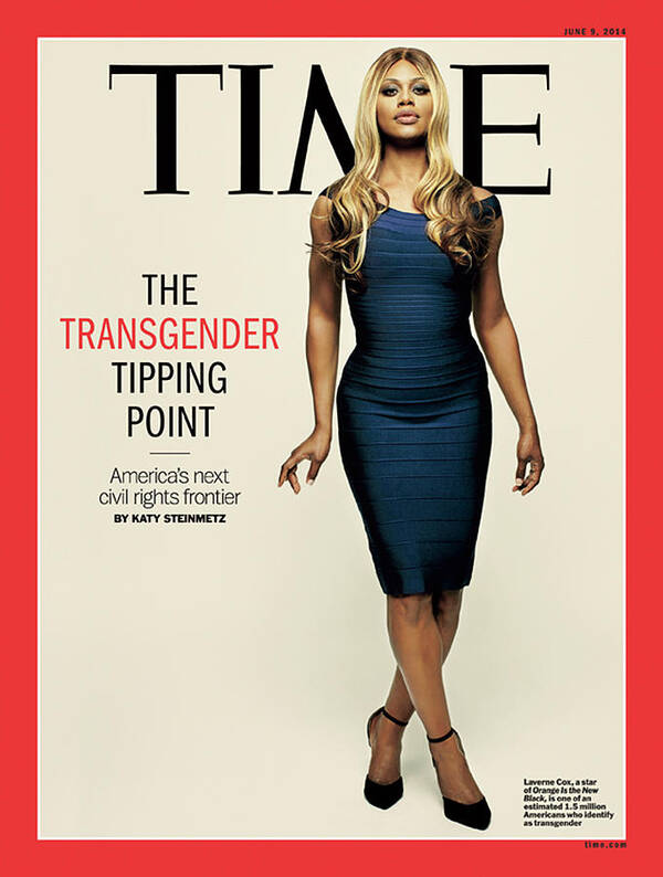  Art Print featuring the photograph The Transgender Tipping Point by Photograph by Peter Hapak for TIME