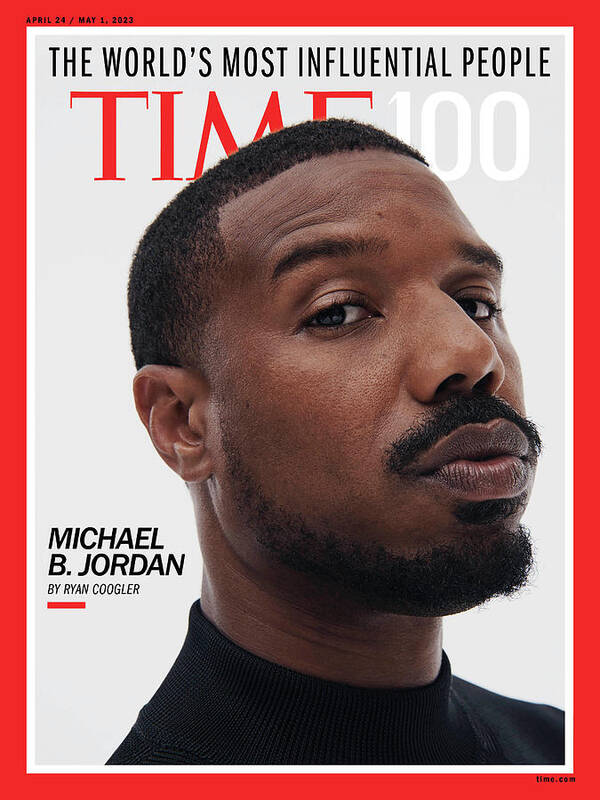  Art Print featuring the photograph TIME100 - Michael B. Jordan by Photograph by Paola Kudacki for TIME