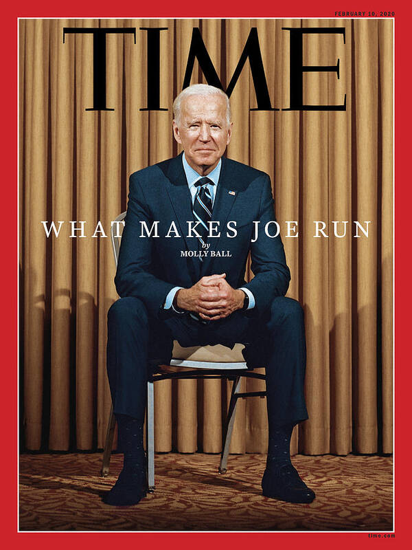 Vice President Art Print featuring the photograph What Makes Joe Run by Photograph by Kelia Anne for TIME