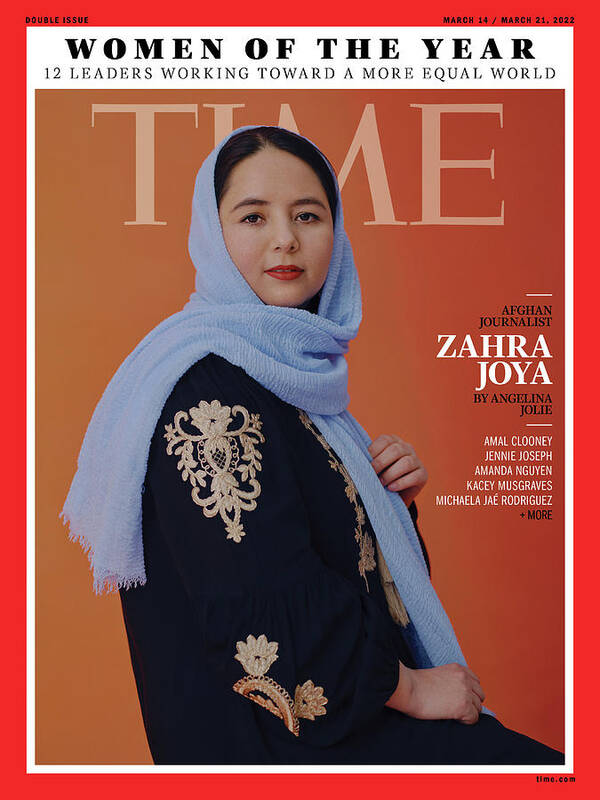 Time Women Of The Year Art Print featuring the photograph Women of the Year - Zahra Joya by Photograph by Kristina Varaksina for TIME