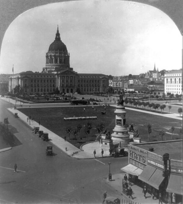 1926 Art Print featuring the photograph San Francisco City Hall #2 by Granger