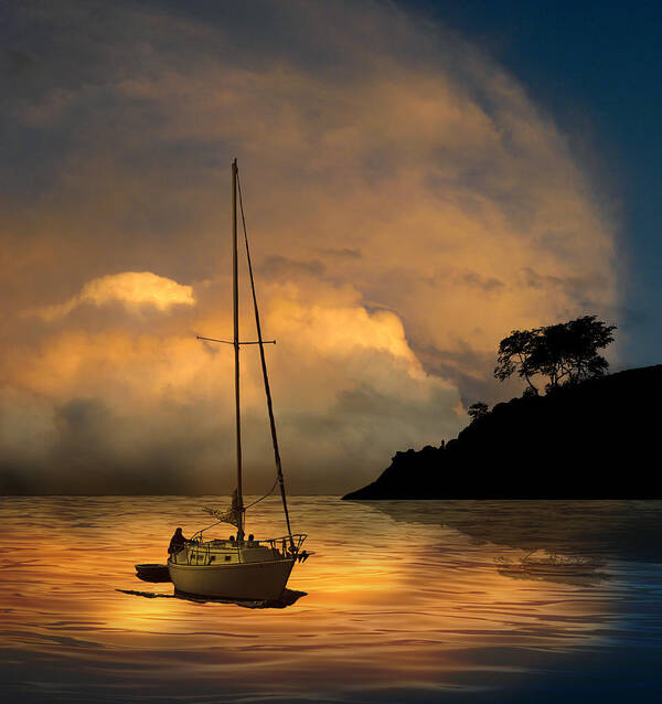 Boat Art Print featuring the photograph 3514 by Peter Holme III