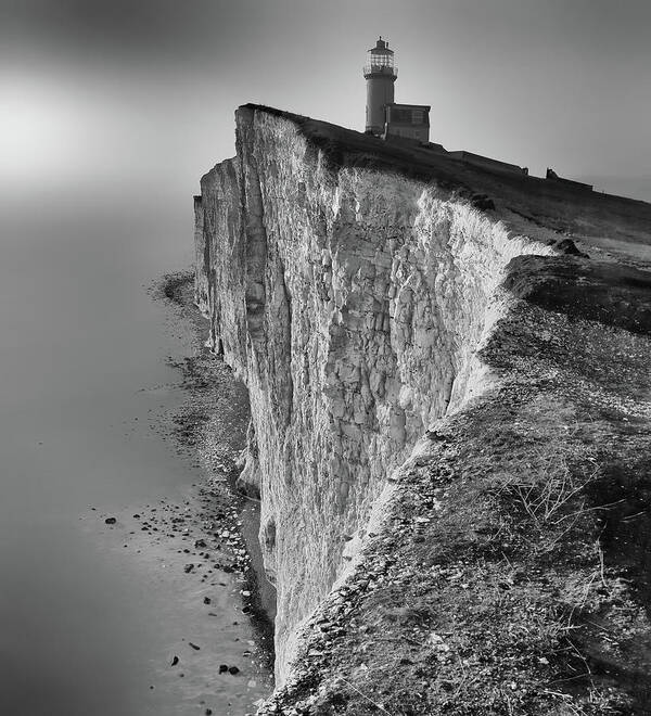 Lighthouse Art Print featuring the photograph Belle Tout Lighthouse by Tomas Klim