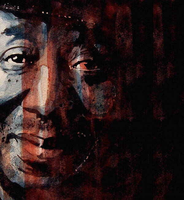 Muddy Waters Art Print featuring the painting Hoochie Coochie Man by Paul Lovering