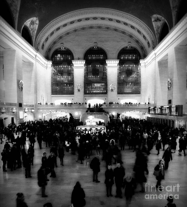 Grand Central Art Print featuring the photograph In Awe at Grand Central by James Aiken