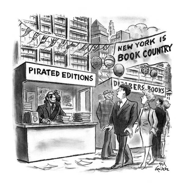 Pirates Art Print featuring the drawing New Yorker October 6th, 1997 by Ed Fisher