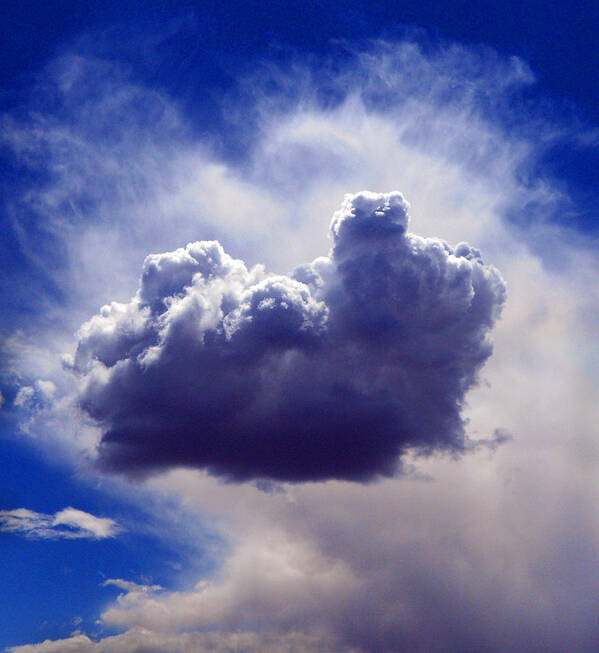 Cloud Art Print featuring the photograph Sacred Sky 1 by Peter Cutler