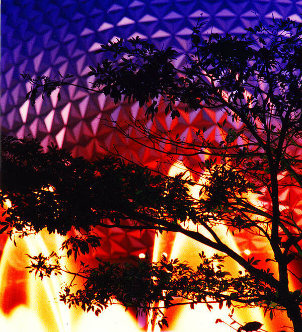 Epcot Center Art Print featuring the photograph Epcot Dream by Mike Flynn