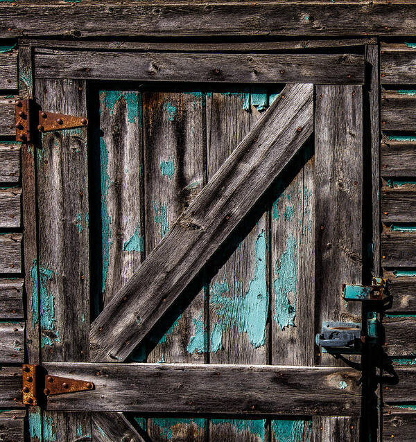 Old Wood Art Print featuring the photograph Barn Door by Michael Ash