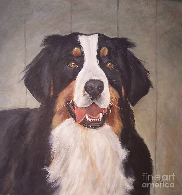 Dogs Art Print featuring the painting Beau by Elizabeth Ellis