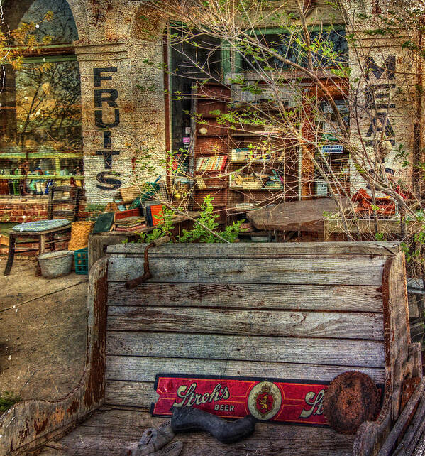 Hdr Art Print featuring the photograph Fruits Meats And Beer by Thom Zehrfeld