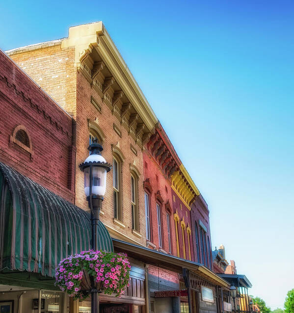 Van Buren Arkansas Art Print featuring the photograph Main Street Gingerbread by James Barber