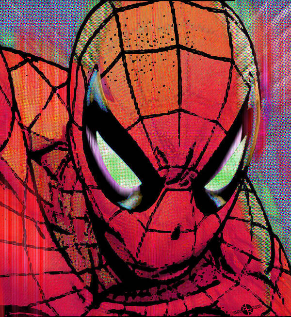 gennemse Overskyet tempo Spider-Man Pop Art Print by Tony Rubino - Pixels