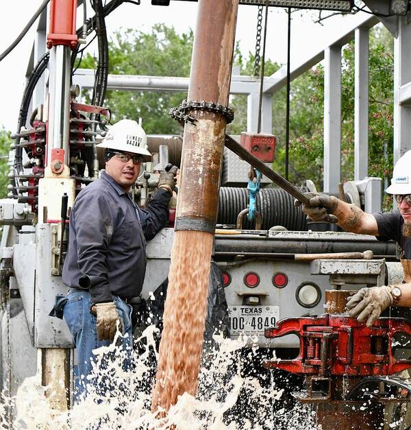 Pulling Water Well Pump Art Print featuring the photograph Pulling Pump #1 by Shawn Marlow