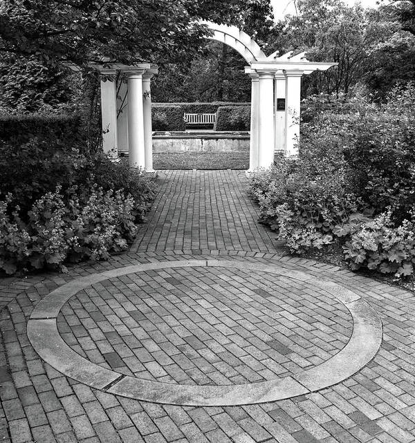 Frelinghuysen Arboretum Art Print featuring the photograph Arbor At Frelinghuysen Aboretum by Dave Mills