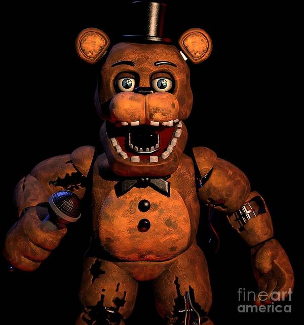 Withered Freddy - Scott's style render : r/fivenightsatfreddys