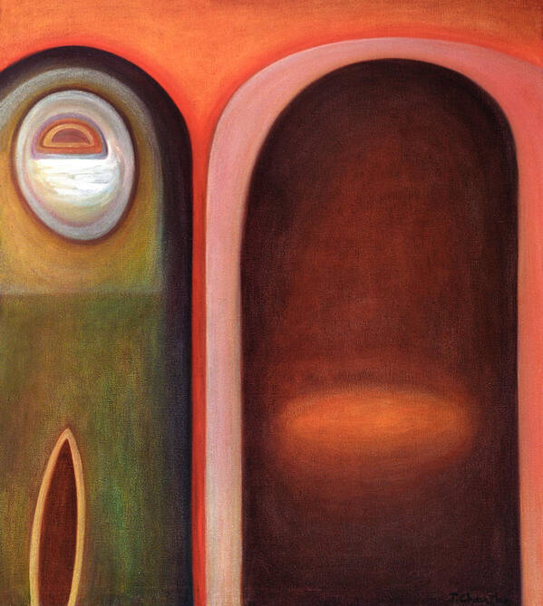 Doorway Art Print featuring the painting Doorway by Judith Chantler