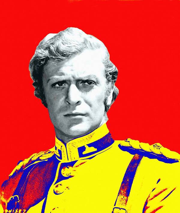 Actor Art Print featuring the photograph Michael Caine in Zulu by Art Cinema Gallery