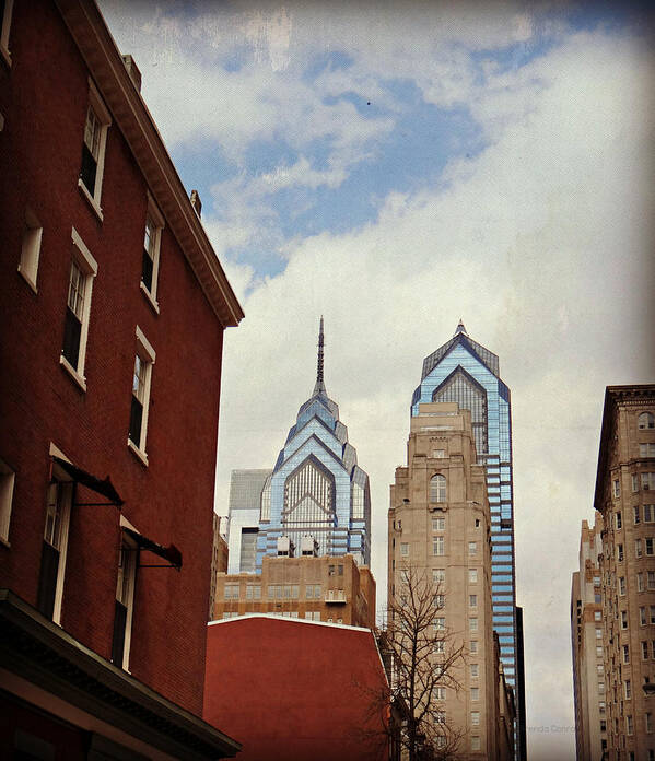 Philly Old And New Art Print featuring the photograph Philly Old and New by Dark Whimsy