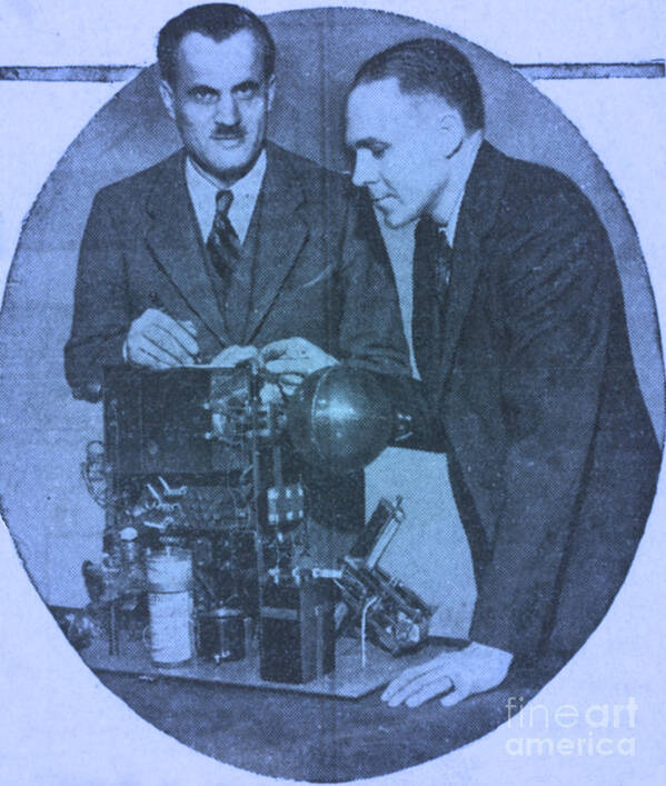 Historic Art Print featuring the photograph Arthur Compton, Nobel Prize 1927 by Science Source