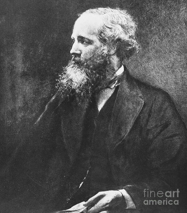 James Clerk Maxwell Art Print featuring the photograph James Clerk Maxwell, Scottish Physicist by Omikron