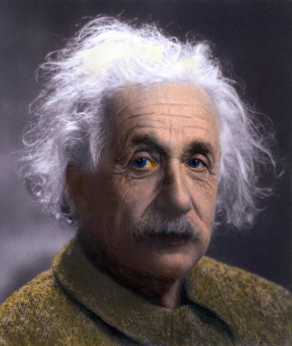 History Art Print featuring the photograph Albert Einstein 1879-1955 Portrait by Everett