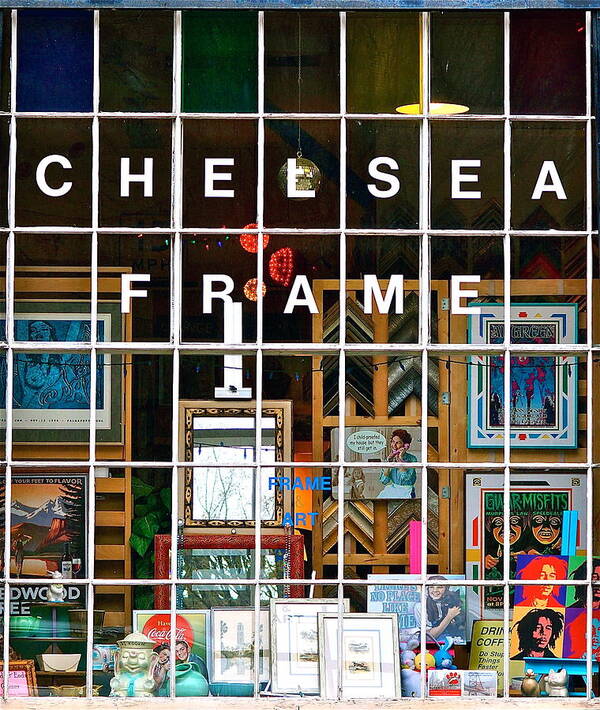 Philadelphia Facades Art Print featuring the photograph Chelsea Frame by Ira Shander