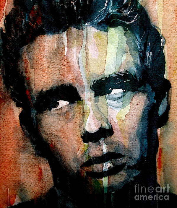 James Dean Art Print featuring the painting James Dean by Paul Lovering