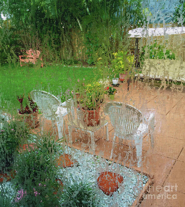 Rainy Day Art Print featuring the photograph Rainy Day by Larry Mulvehill