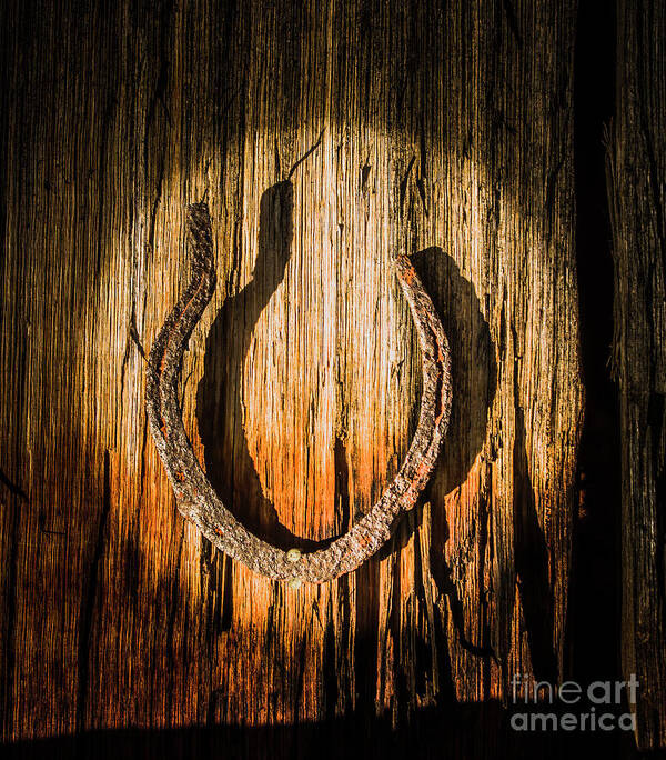 Symbol Art Print featuring the photograph Rustic country charm by Jorgo Photography