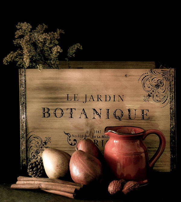 Still Life Art Print featuring the photograph Vintage Still Life Food and Drink by Julie Palencia