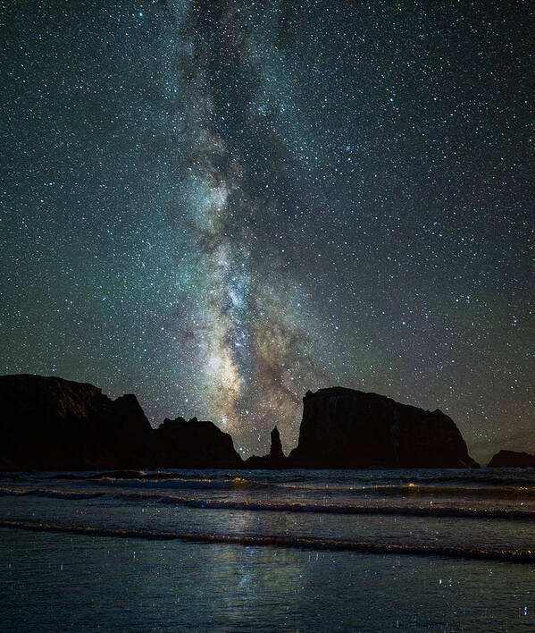 Stars Art Print featuring the photograph Wonders of the Night by Darren White