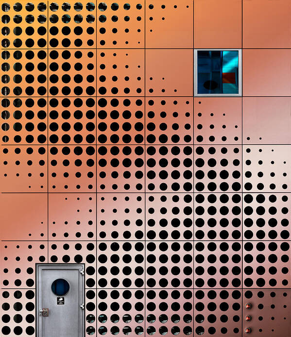 Architecture Art Print featuring the photograph Black Spots by Tomasz Buczkowski ( Tomush )