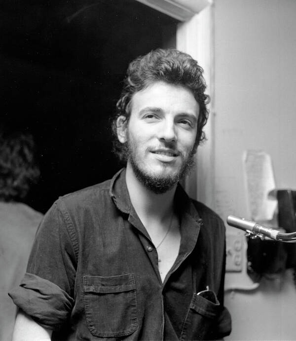 Music Art Print featuring the photograph Photo Of Bruce Springsteen by Michael Ochs Archives