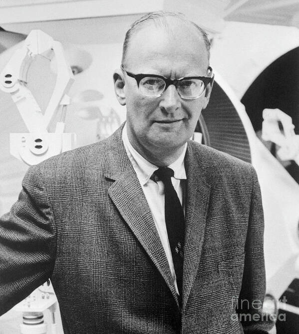 People Art Print featuring the photograph Portrait Of Arthur C. Clarke by Bettmann